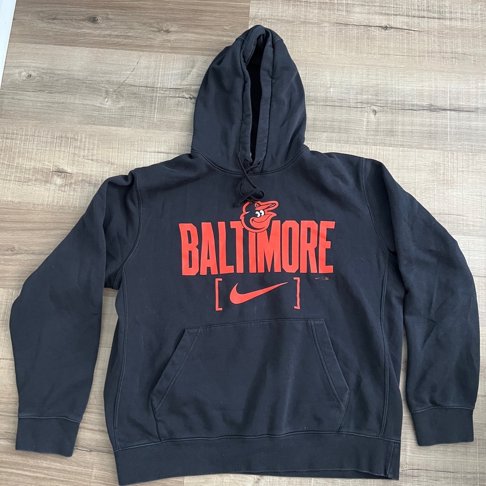 Nike Black Hoodie Orioles Baseball